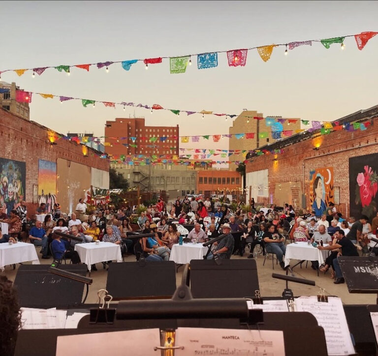 Photo of a community event at Travis Park in Wichita Falls